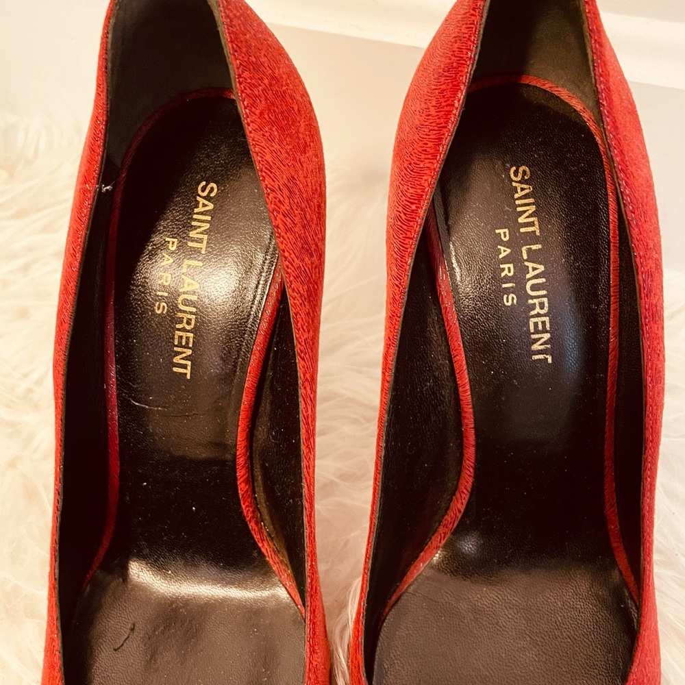 Saint Laurent Red Heels - Picture 7 of 7